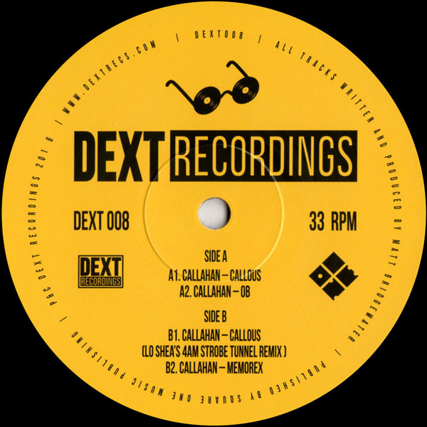 Callahan - Callous EP Callahan - Callous EP